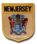 New Jersey - State Shield Patches