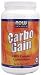 Carbo Gain by NOW Foods - Sports And Specialty Formulas (2 lbs Powder)