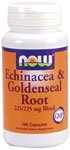 Echinacea & Goldenseal Root by NOW Foods - (225mg - 100 Capsules)