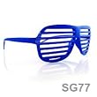NEW KANYE STRONGER SHUTTER SHADES HIP HOP SUNGLASSES BLUE