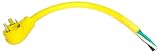 Conntek 14153 RV 1.5-Foot Pigtail Adapter Power Cord RV 30 Amp Male Plug To Bare Wire
