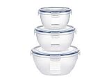 Produkt-Bild: EMSA 505157 CLIP&CLOSE Set 3-teilig, 1,5/2,5/4,0 L