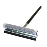 Carrand 9057 8″ Metal Head Window Cleaner with 20″ Wood Handle
