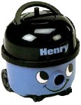 Numatic HVR200-22 Blue Henry Bagged Cylinder Vacuum Cleaner, 1200w