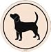   - Beagle Car Magnet2008