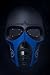 Mortal Kombat Sub-zero, Army of TWO Mask Paintball Airsoftbb Dj Club Party Cosplay