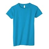978 - Small - White 5.4 oz Cotton Ladies T-shirt by Anvil