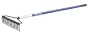 Rainbow Gardener 32614BLU Garden Rake, Blue