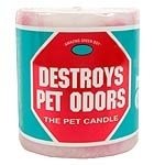 Crystal Candles (Arizona Naturals) - Pet Candle Assorted - Pet Odor 3 In