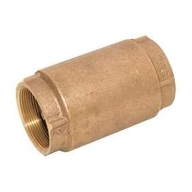 Industrial Grade 6AJY2 Check Valve, 3/4 In, Threaded, Bronze