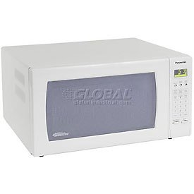Panasonic ® 1.6 Cu. Ft. White Microwave Oven