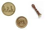 Custom Wax Seal -1 - 2-Initial Unity with border