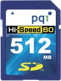 PQI AE21-5120-0101 HIGH-SPEED SECURE DIGITAL CARD&iquest; (512 MB)