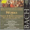Bach: Works for Violin and Basso Continuo by Johann Sebastian Bach and Georg Egger