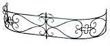 Fireplaces item: Minuteman Fireplace Fender - Quatrefoil - Graphite Powdercoat - Not Categorized