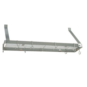 Bookshelf Rack - Stainless Steel, Chrome - Buy Bookshelf Rack - Stainless Steel, Chrome - Purchase Bookshelf Rack - Stainless Steel, Chrome (, Home & Garden, Categories, Kitchen & Dining, Cookware & Baking, Pot Racks)