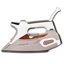 Rowenta DW9080 Steamium 1800-Watt Steam Iron with 400-Hole Platinum Soleplate