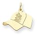 14K St Louis Cardinals Med Baseball Cap Charm