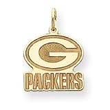 14K Green Bay Packers X-Small G Packers Charm