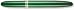 Fisher Space Pens 400EGGCL Emerald Green Lacquered with Gold Clip