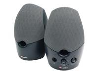 Labtec SPIN 55 2.0 Computer Speakers(2-Speaker, Charcoal)