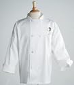 White, 8 Button Chef Coat, Medium