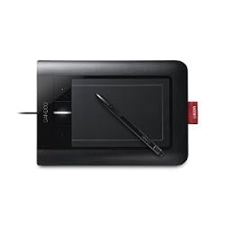 Wacom CTH460 Black Bamboo Pen and Touch Fun Small Tablet (Factory Refurbished)