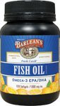 Barlean's Organic Oils - Fish Oil, 100 softgels