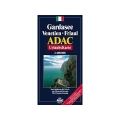 ADAC Karte Gardasee, Venetien und Friaul 1:200.000 mit Ortsregister
