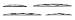 Denso 1602020 Windshield Wiper Blade