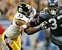 Pittsburgh Steelers Joey Porter at Super Bowl XL