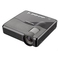 View Sonic PLED-W200 1080p Front Projector, 300 Inches - Black