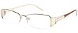 GUESS BY MARCIANO Eyeglasses GM 143 Shiny Gold 53MM