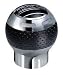 Sparco Globe R Replacement Shift Knob in Chrome with Leather Insert 03745PTN