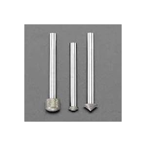 【クリックで詳細表示】2.0Rx6.0mm [3mm軸]面取ダイヤモンドバー EA819DN-7： DIY・工具