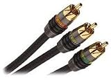 New MONSTER CABLE PRODUCTS INC. MONSTER COMPONENT VIDEO CABLE 2 M 6.56 FT RCA M/M Double Shielded