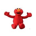 Sesame Street Elmo Beanbay by Gund