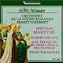 Martinu: Symphony No. 4, Frescoes of Piero Della Francesca, Three Parables for Orchestra After the Poems of Antoine de Saint-Exupery and Georges Neveu