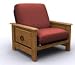 Rustico Classico Junior Twin ChairBed
