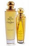 Womens Designer Perfume by Cartier, ( SO PRETTY EAU DE TOILETTE SPRAY 3.3 oz. TESTER + On Sale )
