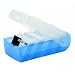 Han 997643 - Karteibox Croco f�r 900 Karten A7, blau-transluzent