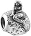Bacio Italian Silver Bead Silver Classic Mermaid title=