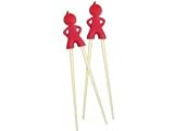 Fred & Friends Red Chopstick Kids Set of 2