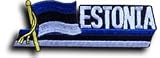 Estonia - Country Flag Patch