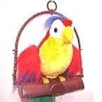 Imported Moving And Talking Back Parrot