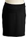 Old Navy Womens Black Maternity Low-Rise Ponte-Knit Skirts