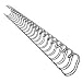 Leitz 27710 Drahtbinder�cken, A4, 8 mm, 60 Blatt, 100 St�ck, silber