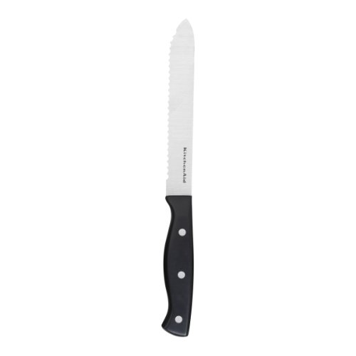 KitchenAid Cooks Stamped 5-1/2-Inch Serrated Utility Knife