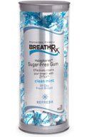BreathRx Halispheres Sugar-free Chewing Gum (125 pcs/pak)