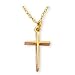 14K Gold Filled Cross and 13-inch Chain for Children